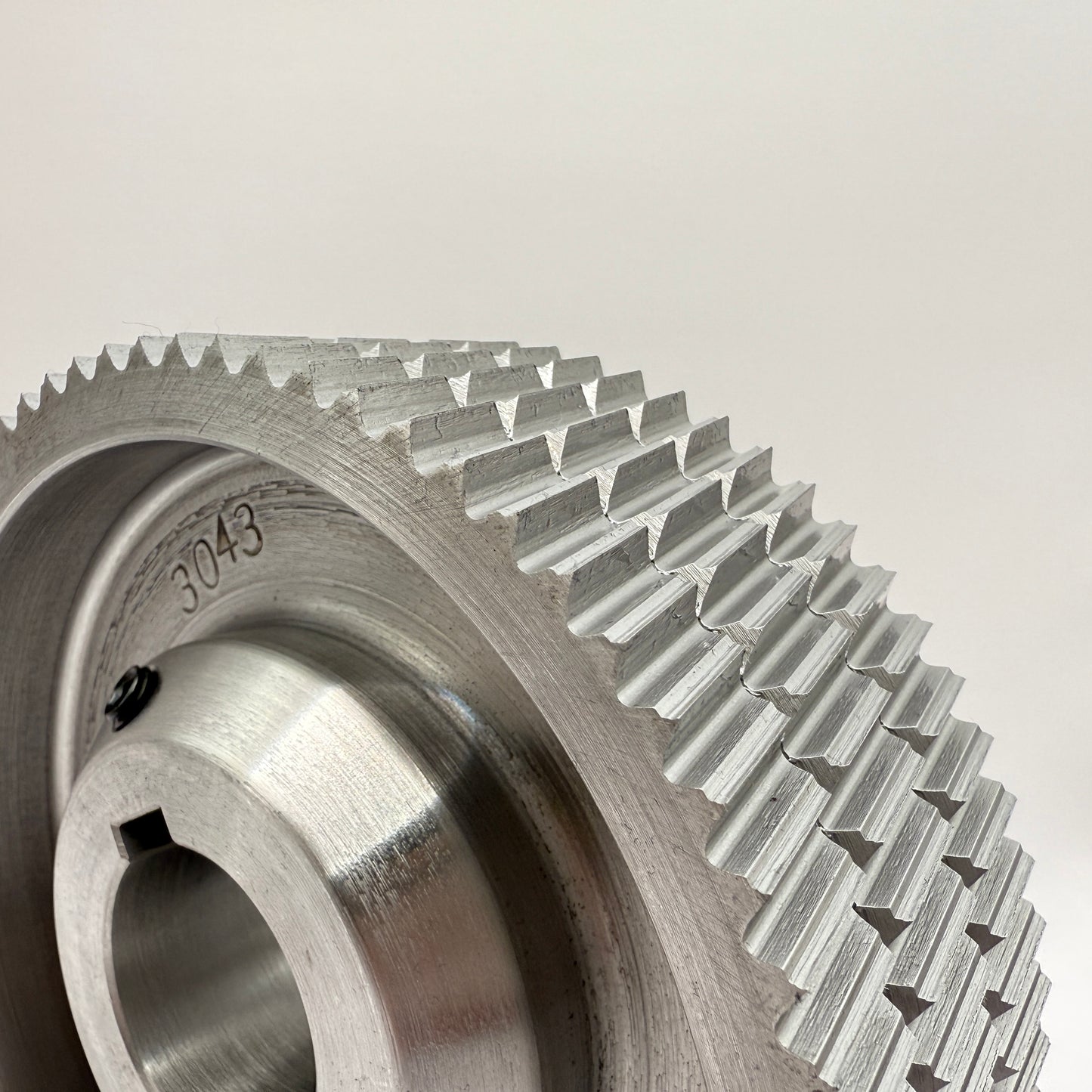 Stahl Vorschubrolle mit Staubrillen, 50 mm